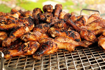 Barbecued Chicken For A Crowd