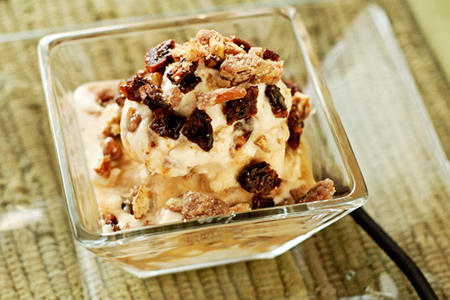 Candied Bacon & Praline Ice Cream