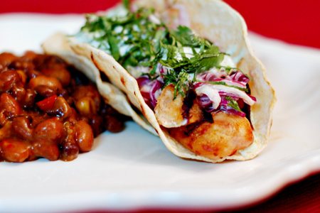 Spicy Grilled Fish Tacos