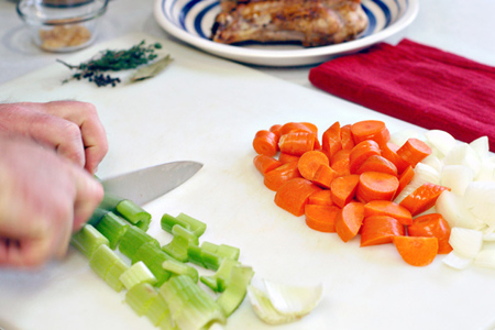 Pressure Cooker Turkey Stock