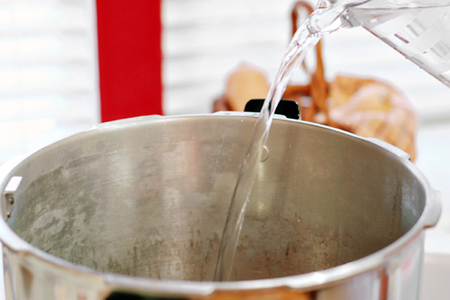 Pressure Cooker Turkey Stock