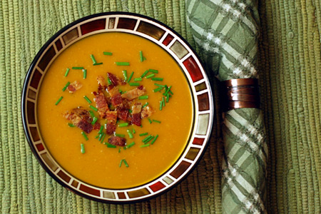 Butternut-Ale Soup (via patiodaddiobbq.com)