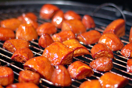 Barbecued Sweet Potatoes