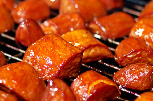 Barbecued Sweet Potatoes