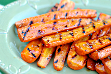 Grilled & Glazed Carrots