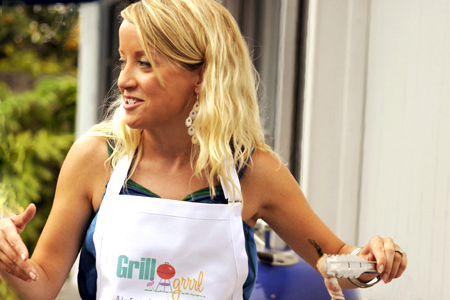 Grill Girl Robyn Medlin